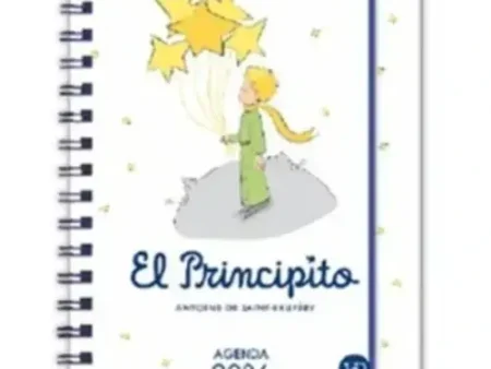 Agenda El Principito 2026 Tapa Dura Blanca