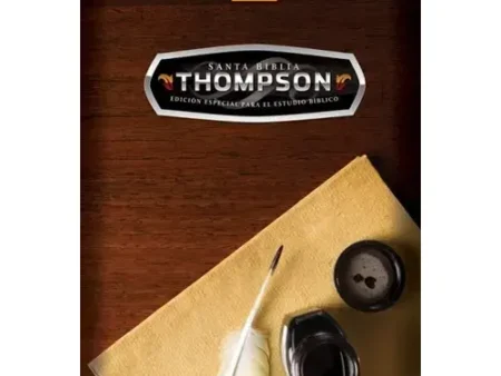 Biblia de Estudio RVR60 Thompson Cafe