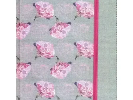 BIBLIA RVR60 APUNTES GRIS FLOREADO TELA