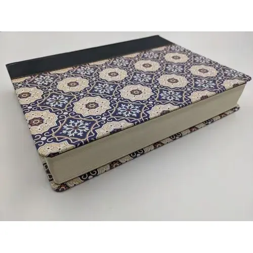 BIBLIA RVR60 APUNTES LG CREMA Y AZUL - Imagen 4