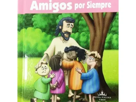 BIBLIA AMIGOS POR SIEMPRE RVR023 T/D ROSADO