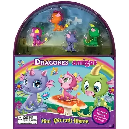 Mini DivertiLibro Dragones Amigos
