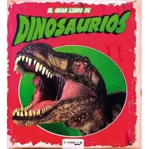 Gran Libro de Dinosaurios Rojo
