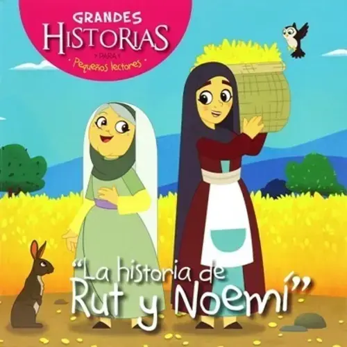 Rut y Noemí Historia Bíblica Libro Infantil