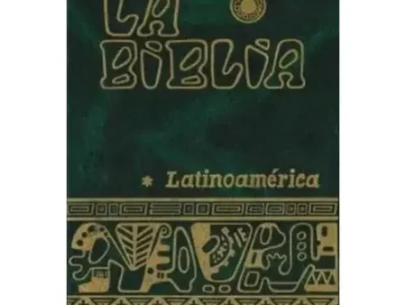 BIBLIA LATINOAMERICANA CARTONE COLOR ROJO 17