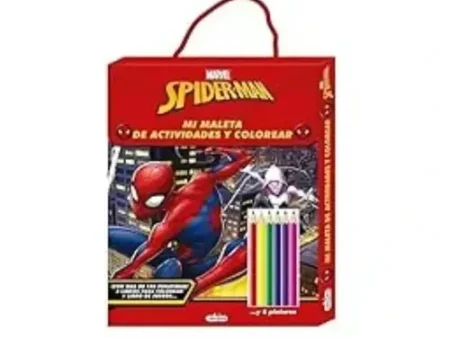 SPIDERMAN MALETA ACTIVIDADES Y COLOREAR