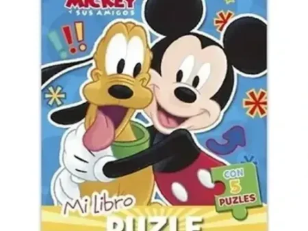 LIBRO PUZLE MICKEY Y SUS AMIGOS