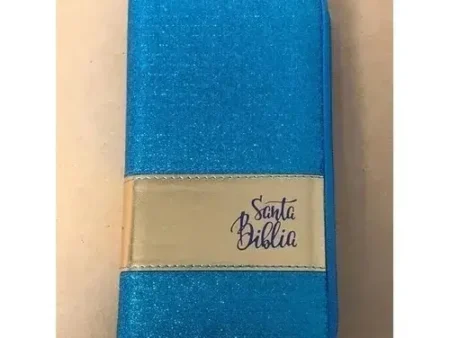 BIBLIA ESCARCHADA RVR035XZ MD AZUL