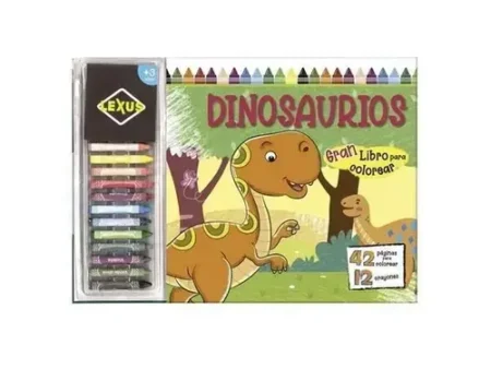 Gran Libro para Colorear Dinosaurios