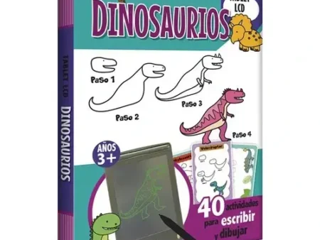 Dinosaurios con Tablet LCD para Dibujar