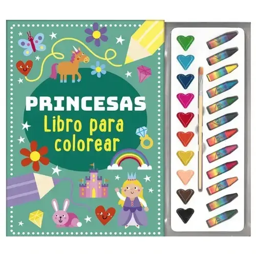 Princesas Libro para Colorear