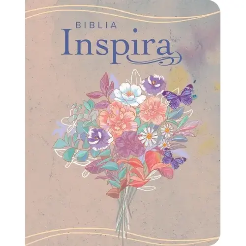 Biblia Inspira NTV con Filament Sentipiel Acuarela Rosa