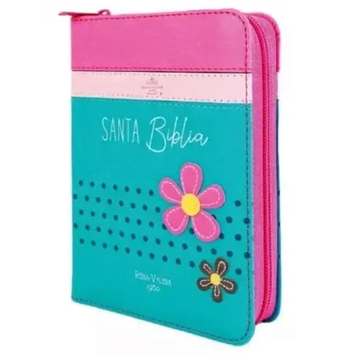 Biblia RVR60 Bolsillo para Mujeres con Cierre