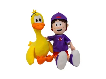 Biper y Patito Juan Peluche musical 35cm
