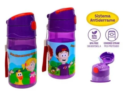 Botella Biper Plastico Para Dios eres muy especial 400ml