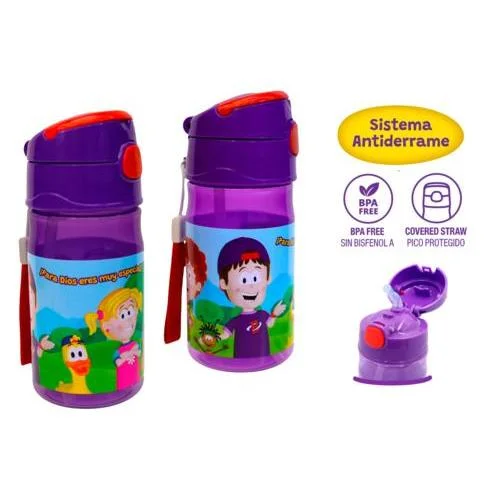 Botella Biper Plastico Para Dios eres muy especial 400ml