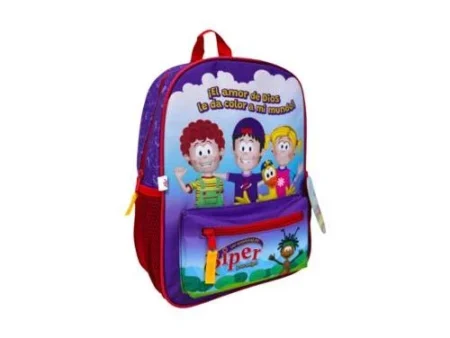 Mochila Biper El amor de Dios le da color a mi mundo