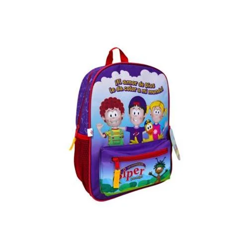 Mochila Biper El amor de Dios le da color a mi mundo
